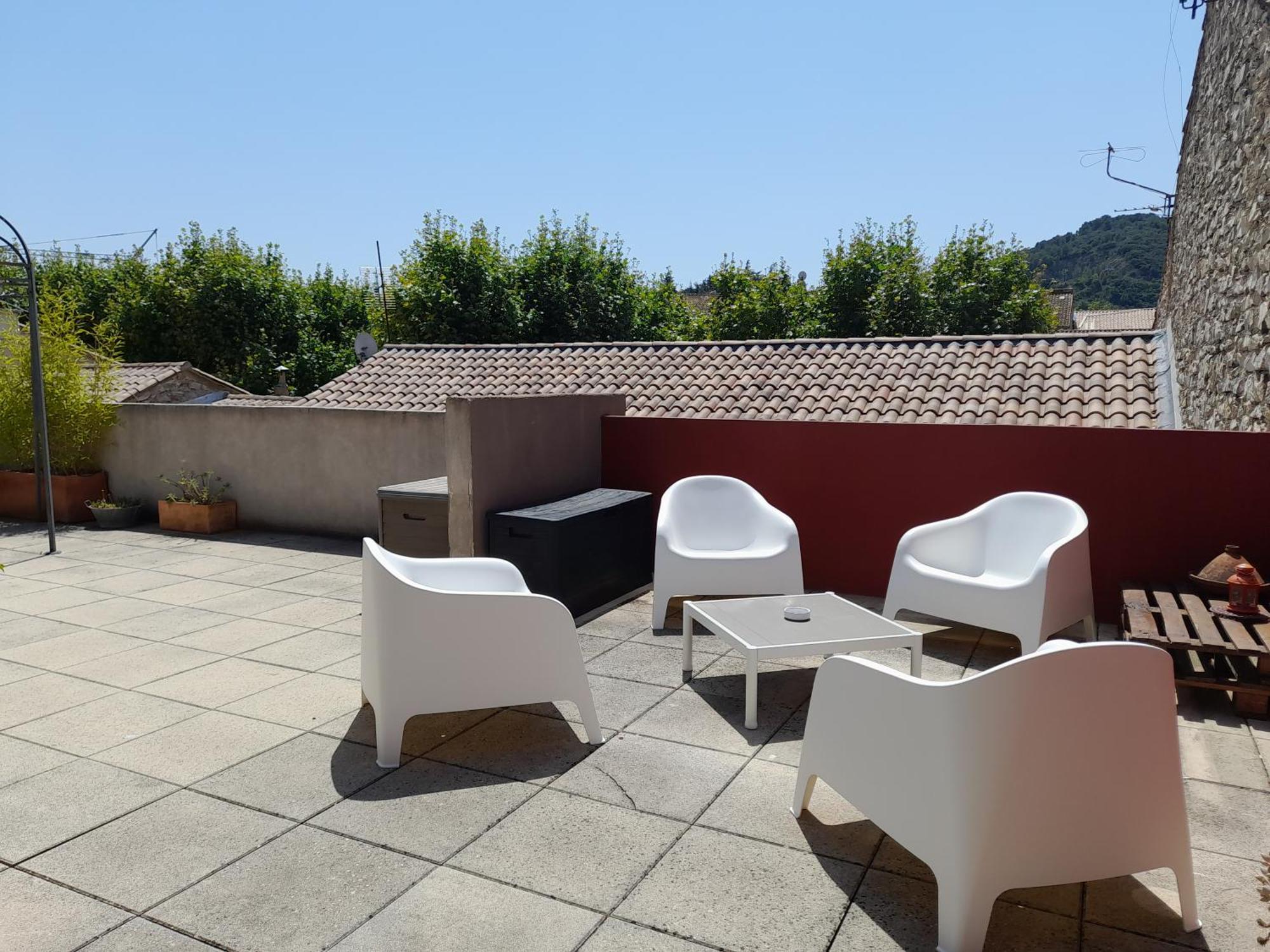 Appartamento Grande Terrasse Et Vue Sur Le Site Antique Vaison-la-Romaine Esterno foto